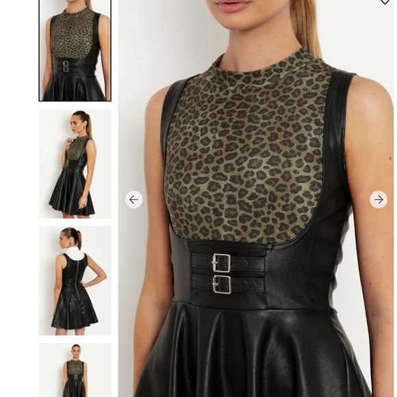 ROUTE 666 UNDERBUST CORSET DRESS - Blackmilk - size S - Picture 3 of 4